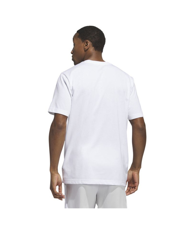 Camiseta Basquetebol adidas Homem por Hoops...