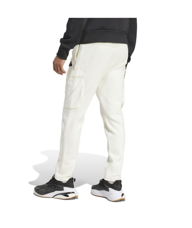 Pantalons adidas Homme Polaire City Es e Blanc