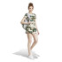 Camiseta adidas Essentials 3 Bandas Camo Print Baby Mujer Gris