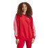 Sudadera adidas Essentials 3-Stripes Oversized Fleece Mujer Rojo