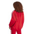 Sudadera adidas Essentials 3-Stripes Oversized Fleece Mujer Rojo