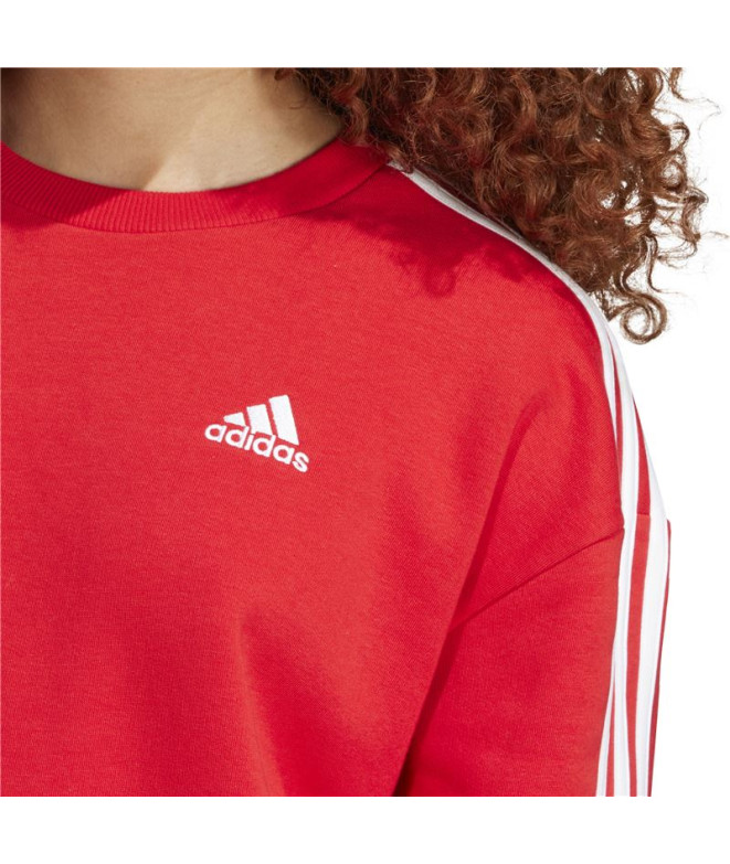 Sudadera adidas Essentials 3-Stripes Oversized...