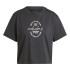 Camiseta adidas Brand Love Signature Graphic Mujer Negro