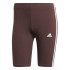 Malhas adidas Mulher Essentials 3 Band Bike Castanho