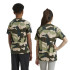 Camiseta adidas Camo Infantil Verde