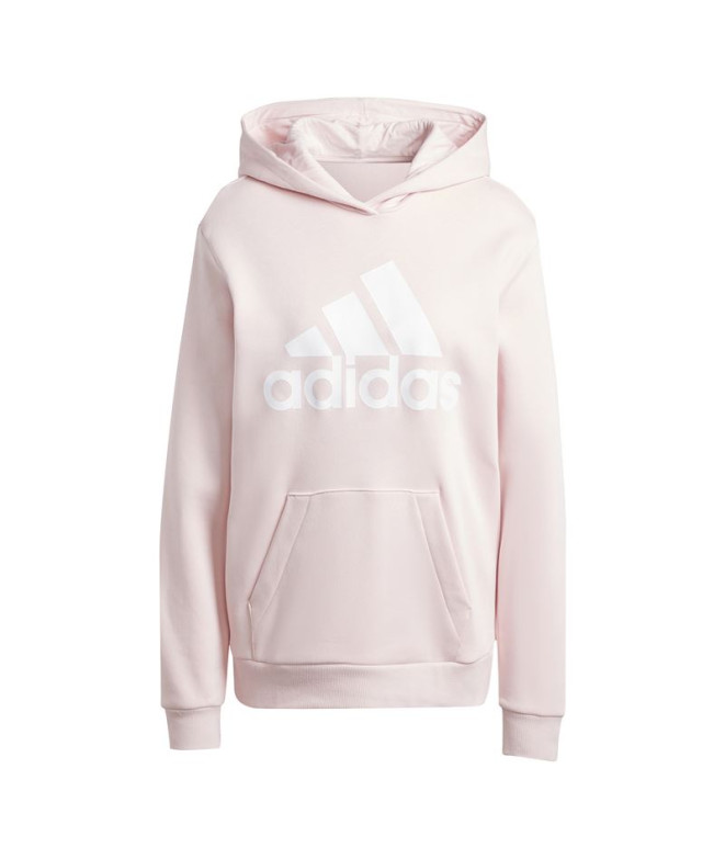 Moletom adidas Mulher Grande logótipo de namorado cor-de-rosa