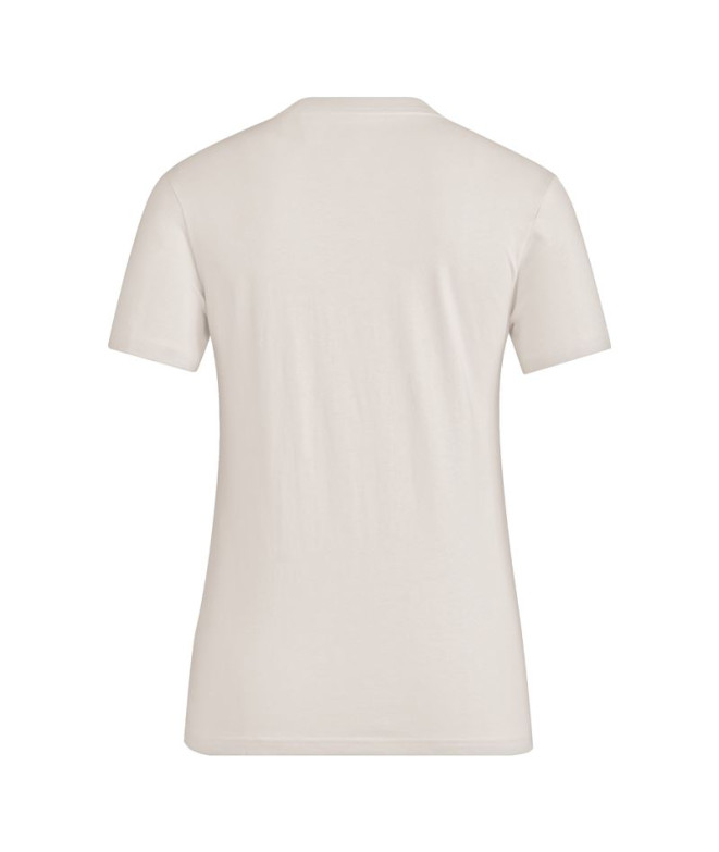 T-shirt adidas Femme Grand logo rose