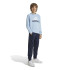 adidas French Terry Infantil Fato de treino Essentials Big Logo Azul/Branco