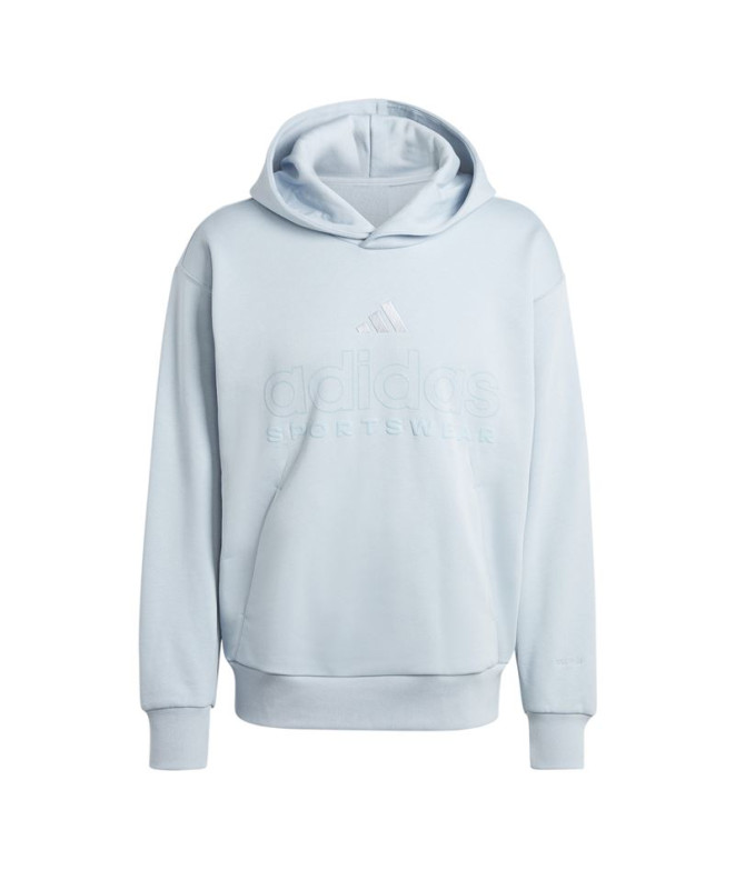 Sudadera adidas All Szn Fleece Graphic Hoodie Hombre Azul