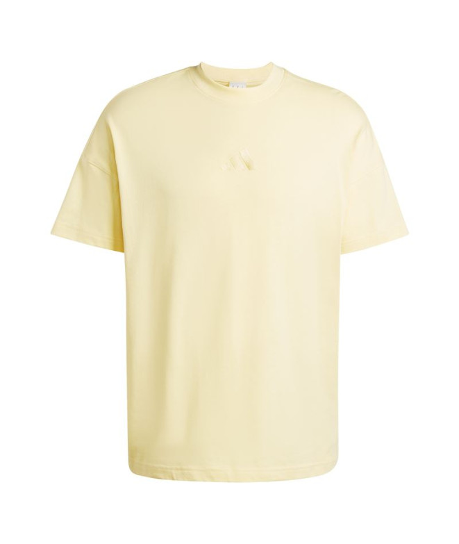 Camiseta adidas All Szn Graphic Hombre Amarillo