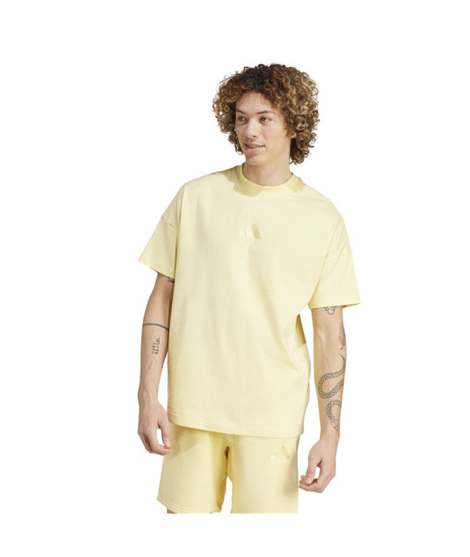 Camiseta adidas Homem Todos os Szn Graphic Yellow