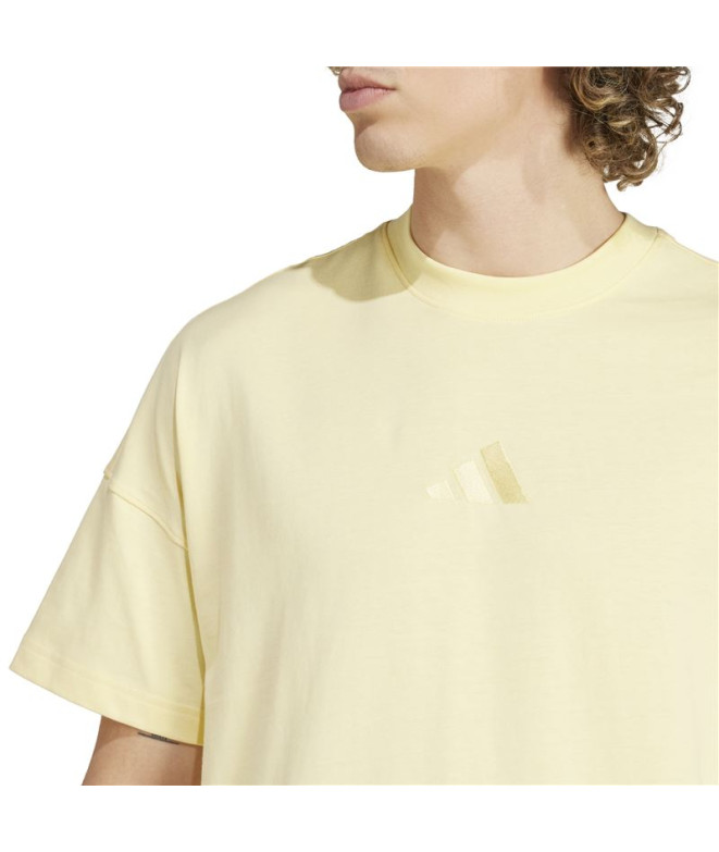 T-shirt adidas Homme All Szn Graphic Yellow