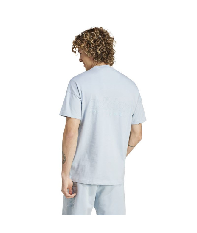 Camiseta adidas Homem Todos os Szn Graphic Blue