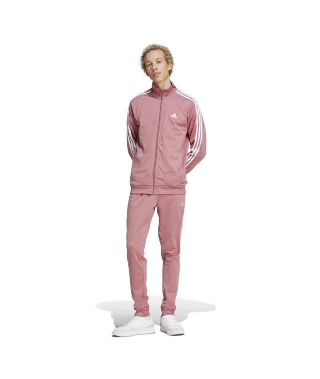 adidas Homme Tracksuit Sportswear Basic 3 Band Tricot Pink