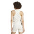 Camiseta adidas Lounge Rib Cropped Tank Top Mujer Blanco