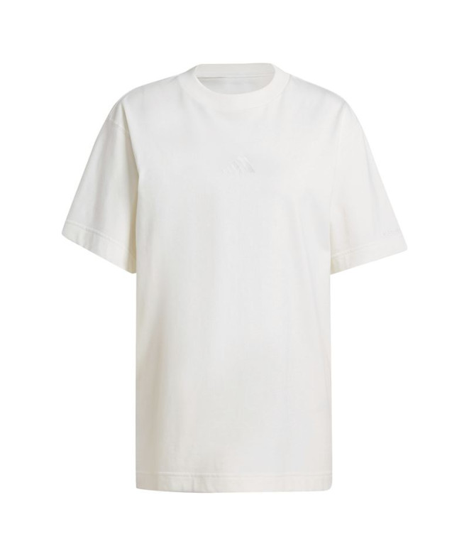 Camiseta adidas Mulher All Szn Loose Branco