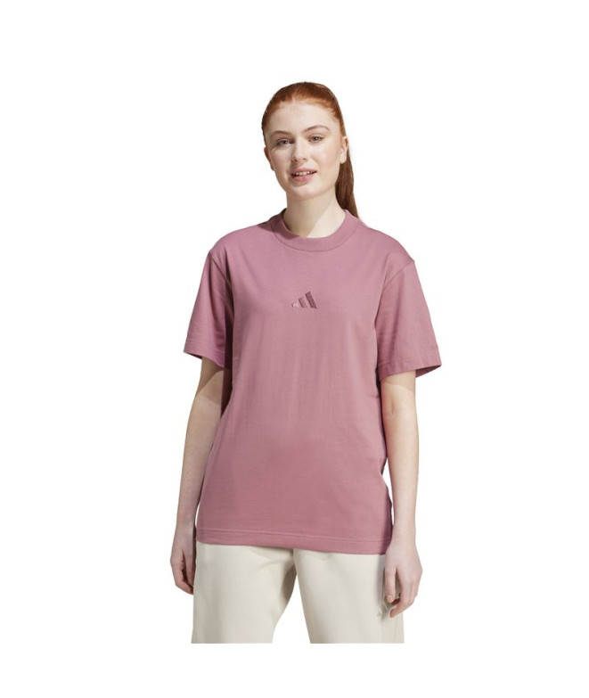 Camiseta adidas Mulher All Szn Loose Pink