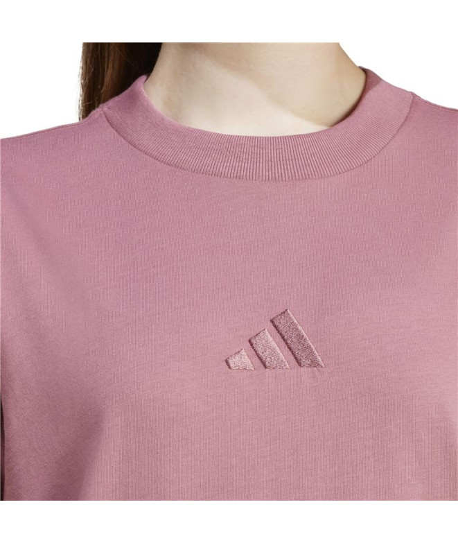 Camiseta adidas All Szn Loose Mujer Rosa