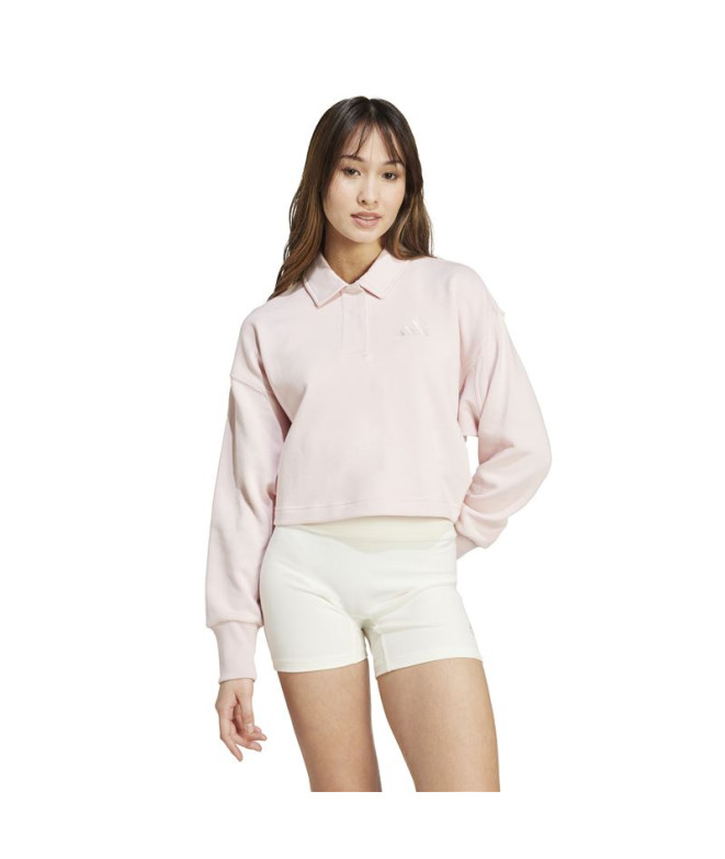 Sudadera adidas All Szn French Terry Polo Mujer...