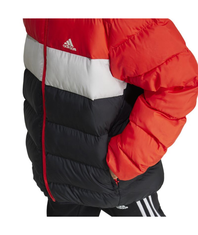 adidas Enfant Veste Synthetic Down Rouge