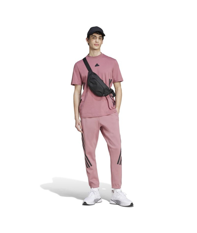 T-shirt adidas Homme Future Icons 3-Stripes Rose