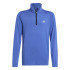 Camiseta de Fitness adidas Training Aeroready 1/2 Zip Longsleeve Infantil Azul