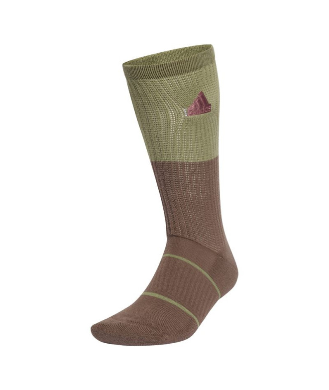 Calcetines adidas Cushioned Sportswear Slouchy Crew 1 Pair Pack Infantil Verde