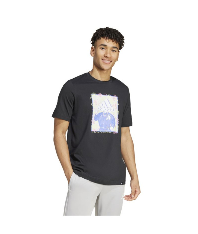T-shirt adidas Homme Doodle Graphic Noir