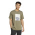 Camiseta adidas Homem Doodle Graphic Verde azeitona