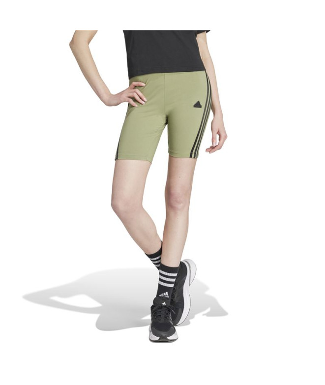 Mallas adidas Future Icons 3 Bandas Biker Short...