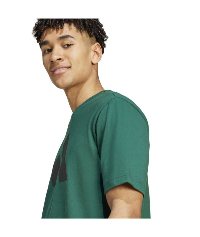 Camiseta adidas Power 3 Graphic Hombre Verde...