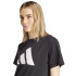 T-shirt adidas Femme Power 3 Graphic Noir