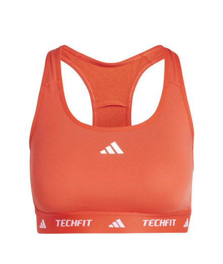 Sujetador Deportivo de Fitness adidas Techfit Medium...