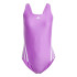 Fato de banho Natação adidas Mulher de 3 Bands Purple