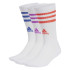 Calcetines adidas 3Stripes Cushioned Sportswear Crew 3 Pair Infantil Blanco