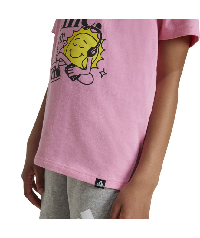 Camiseta adidas Infantil Gráfico de mesa...