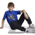 Camiseta Fitness adidas Infantil por Training Graphic Blue