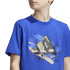 Camiseta Fitness adidas Infantil por Training Graphic Blue