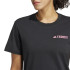 Camiseta Montanha adidas Mulher por Terrex Graphic Preto