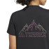 Camiseta Montanha adidas Mulher por Terrex Graphic Preto