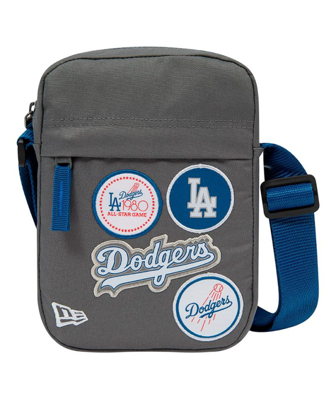 Bolsa New Era Mlb Patch Side LA Dodgers Gris