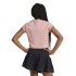 Camiseta adidas Street Jam Short Niña Rosa