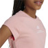 Camiseta adidas Street Jam Short Niña Rosa