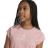 Camiseta adidas Street Jam Short Niña Rosa