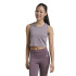 Camiseta de Fitness adidas Luxe Crop Top Niña Morado
