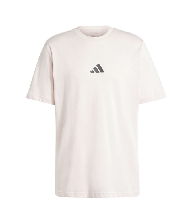 Camiseta de Fitness adidas Strength Graphic Hombre Rosa