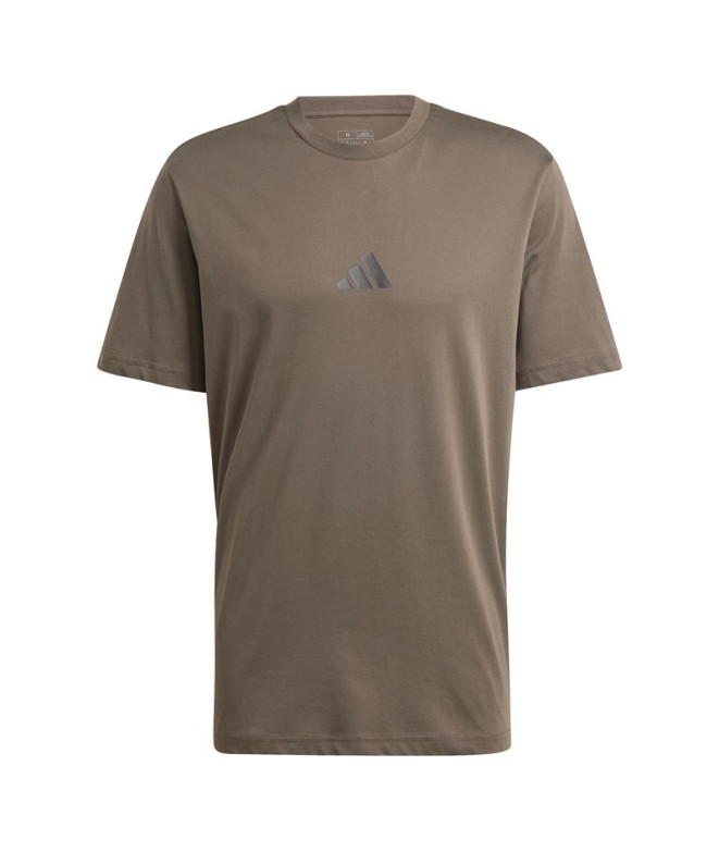 Camiseta de Fitness adidas Strength Graphic Hombre Verde Oliva