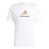 Camiseta Futebol adidas Homem de Football Germany Fan Graphic Branco