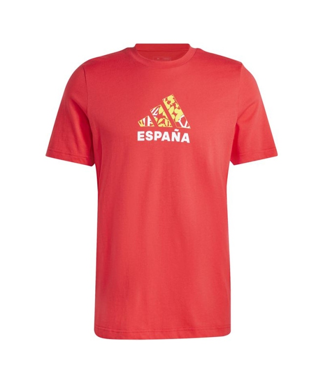 Camiseta de Futbol adidas Football Spain Fan Graphic Hombre Rojo