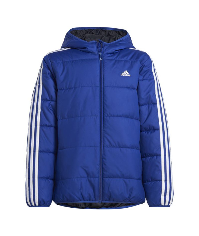 adidas Enfant Veste Essentials 3-Stripes matelassée Bleu